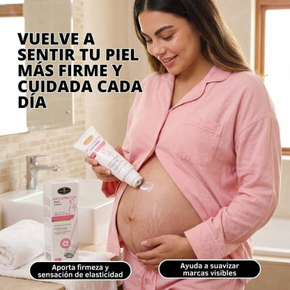 Crema Reduce Estrías Con Masajeador Roller