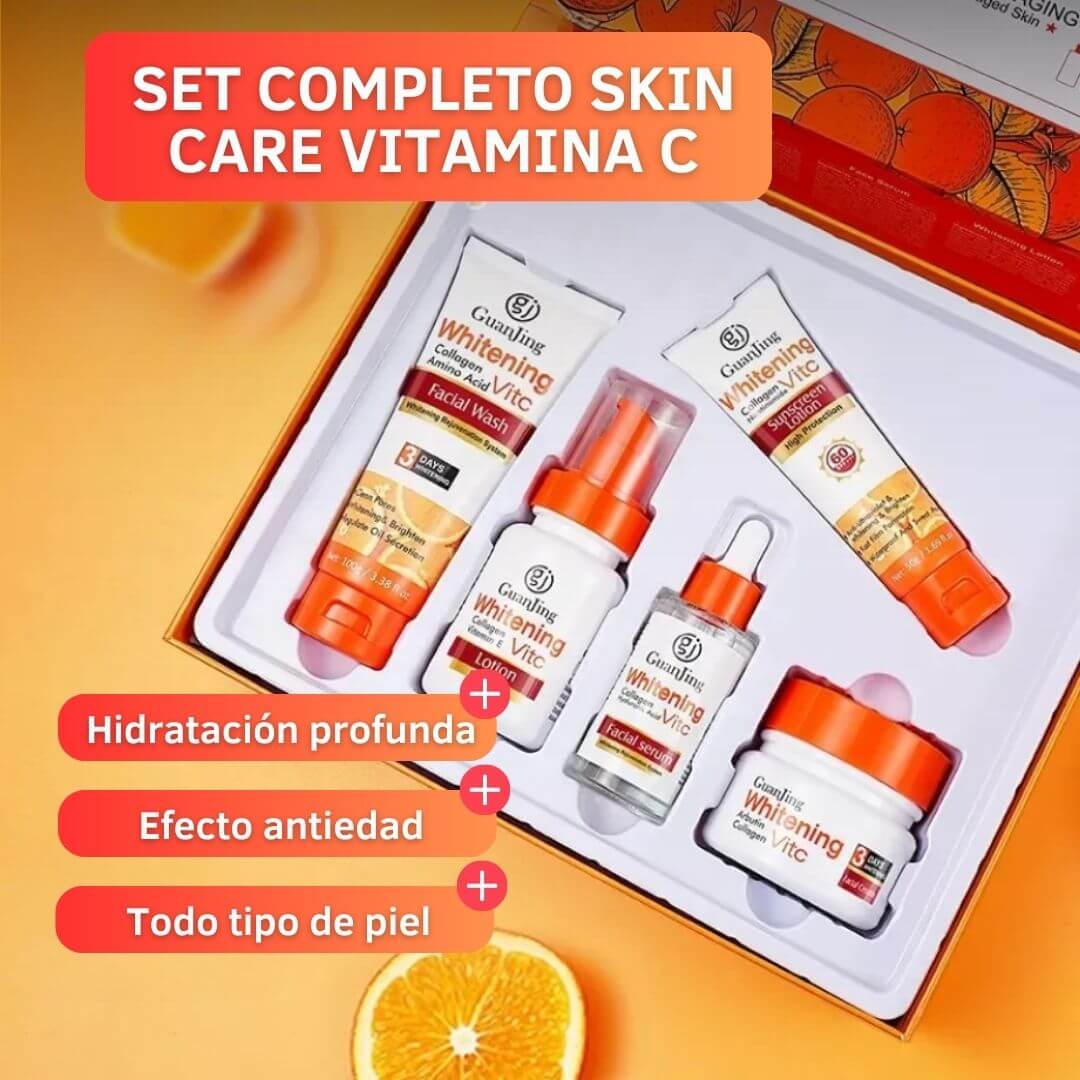 Set Completo Skin Care Vitamina C