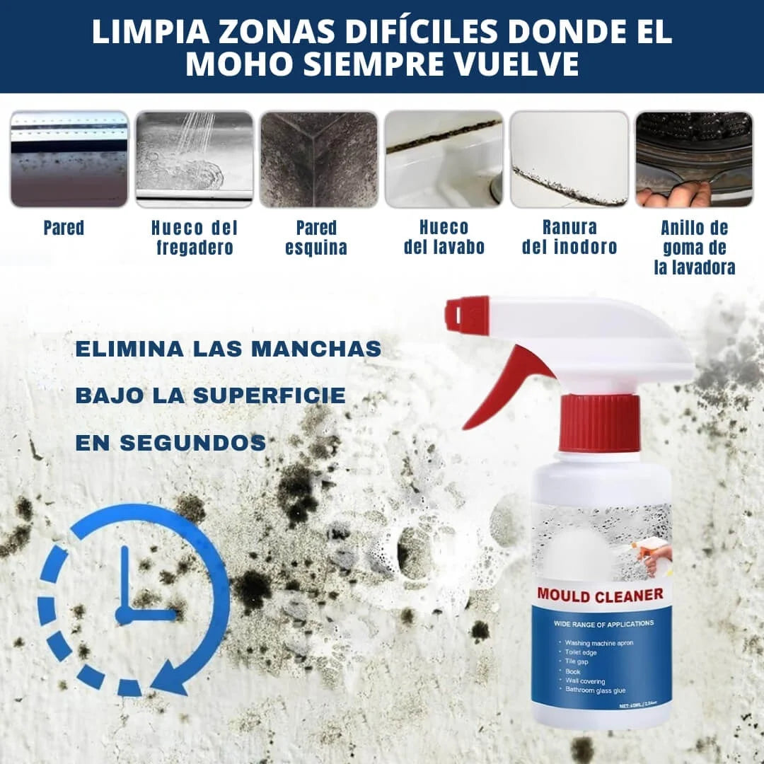 Spray Removedor Mohos Limpiador Multiuso