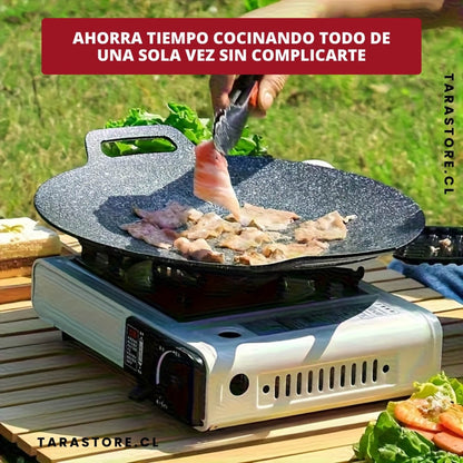 Plancha Antiadherente Para El Hogar y El Aire Libre