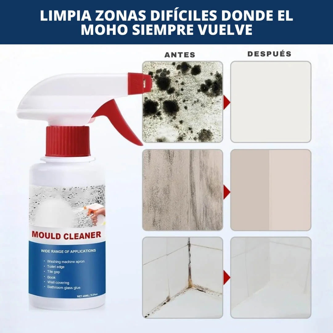 Spray Removedor Mohos Limpiador Multiuso