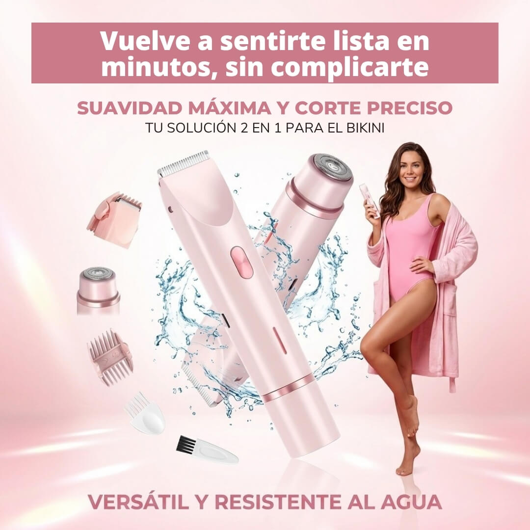 Depiladora Femenina Íntinma Piel Sensible - Adiós Vellos Encarnados Adiós Irritación