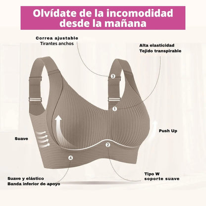 EssElegance Sosten Comodidad Premium - Moldea Sin Aros PACK 3 UN