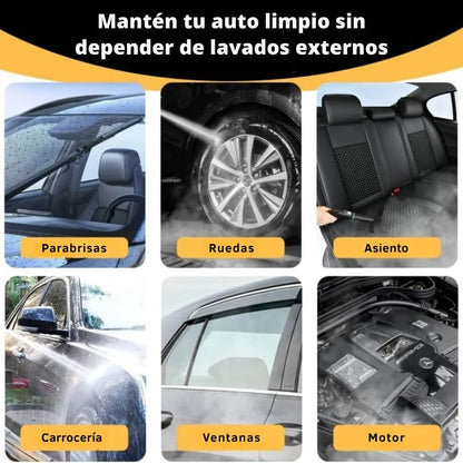 Maquina de Limpieza A Vapor - Deja Tu Auto Como Nuevo 2500W Potencia