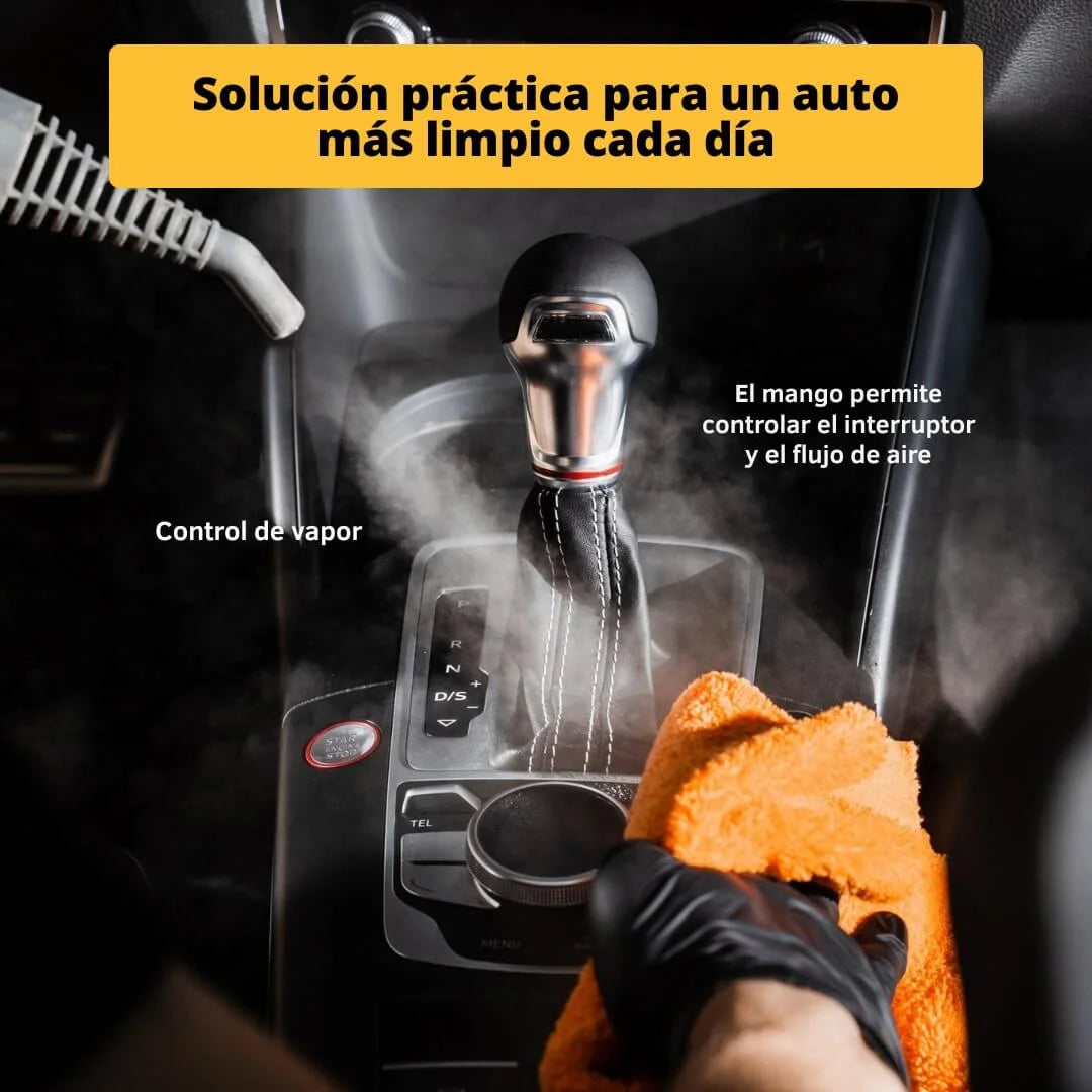 Maquina de Limpieza A Vapor - Deja Tu Auto Como Nuevo 2500W Potencia