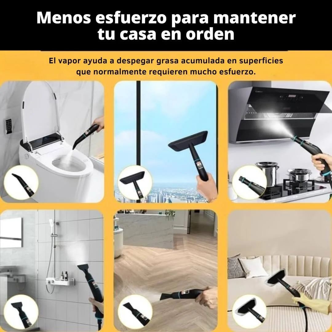 Maquina de Limpieza A Vapor - Hogar y Cocina Libre de Suciedad