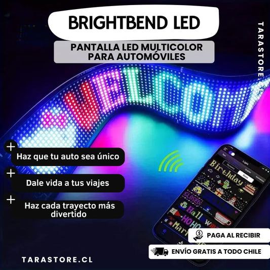 Pantalla Led Multicolor Para Automóviles. Incluye Manual de uso