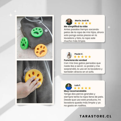 2 Packs Quita Pelos Perro y Gatos Para Ropa y Lavadora