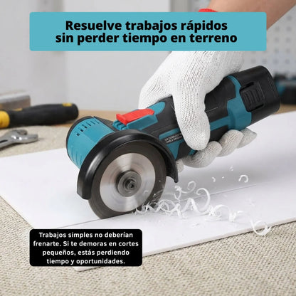 Amoladora Angular Inalámbrica - Incluye 2 baterías