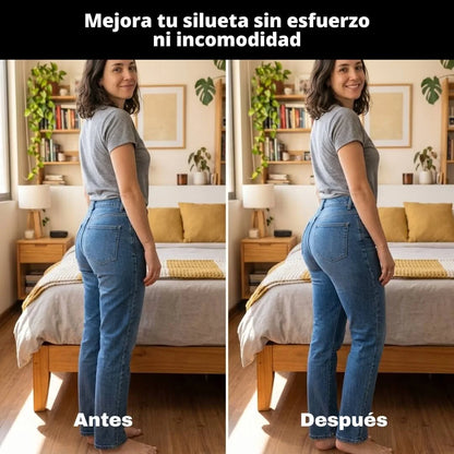Faja Short Levanta Cola y Moldea Abdomen de Forma Natural