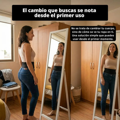 Faja Short Levanta Cola y Moldea Abdomen de Forma Natural