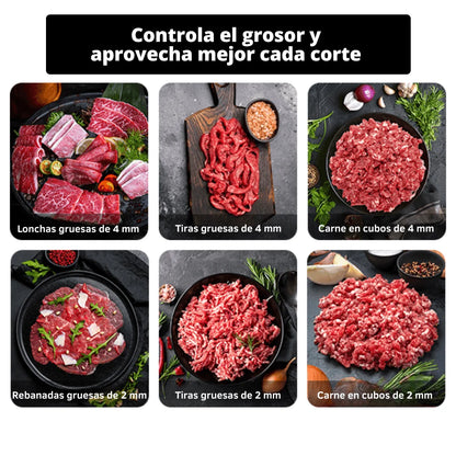 Cortadora De Carne Manual - Cortes Finos Como un Chef Churrascos Bistecs