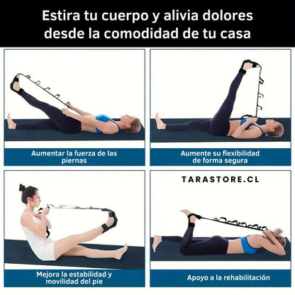 Correa Elástica Rehabilitación - Estirador de Fascitis Plantar