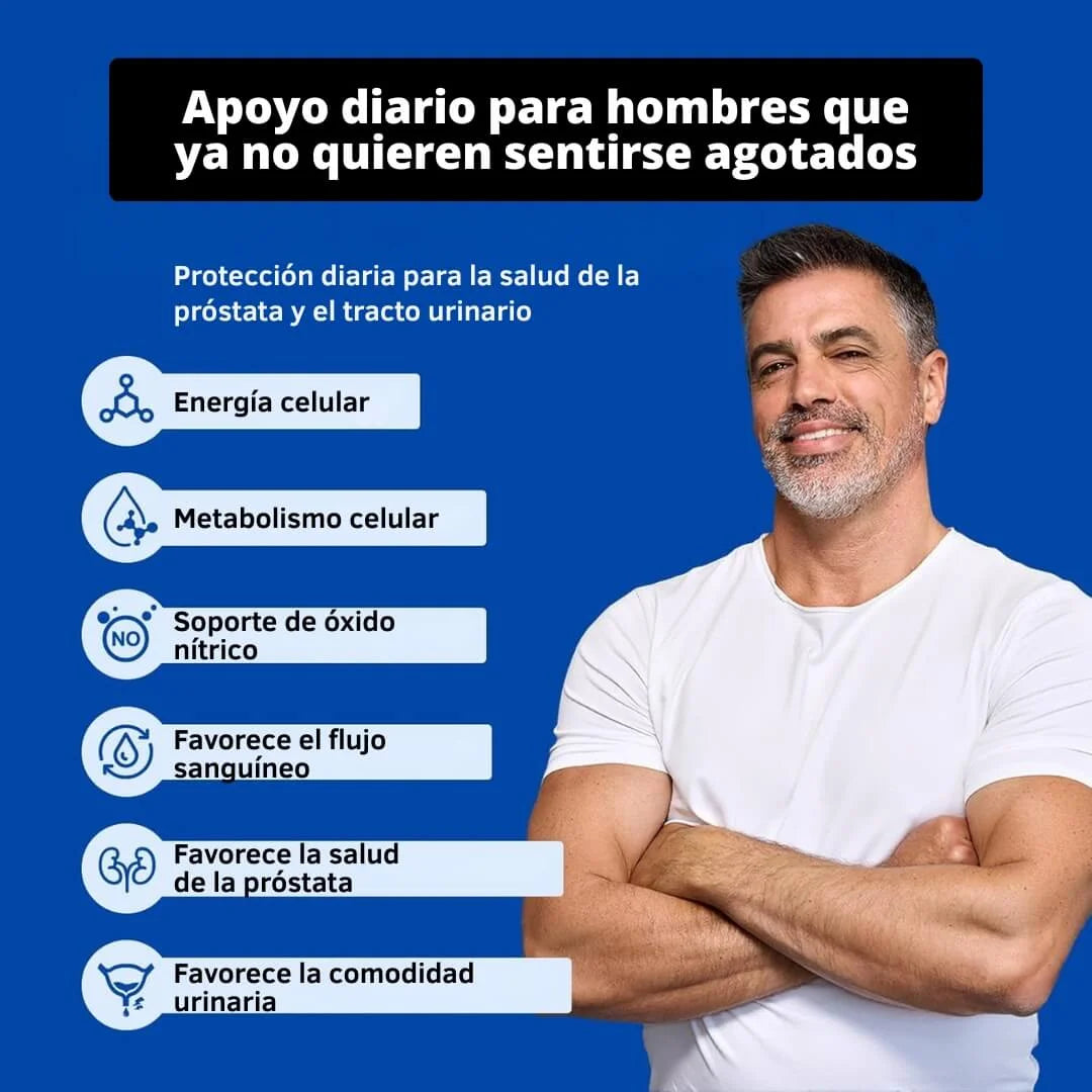 Selerb NAD+ Men's Complex — Energía, Enfoque y Vitalidad | 60 Cápsulas