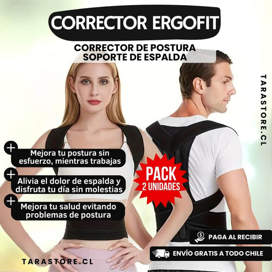 Pack 2 Correctores de Postura Para Espalda