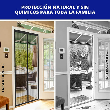 Malla Mosquitera Para Puerta Adiós Mosquitos