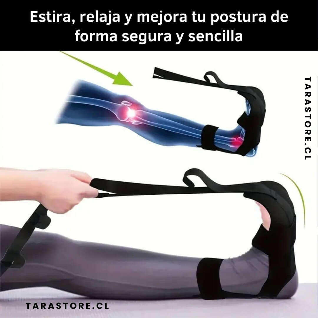 Correa Elástica Rehabilitación - Estirador de Fascitis Plantar