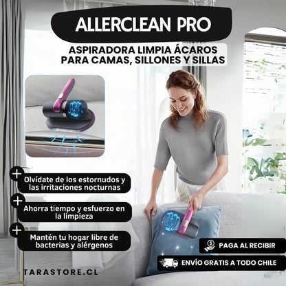 Aspiradora limpia ácaros para Camas, Sillones y Sillas