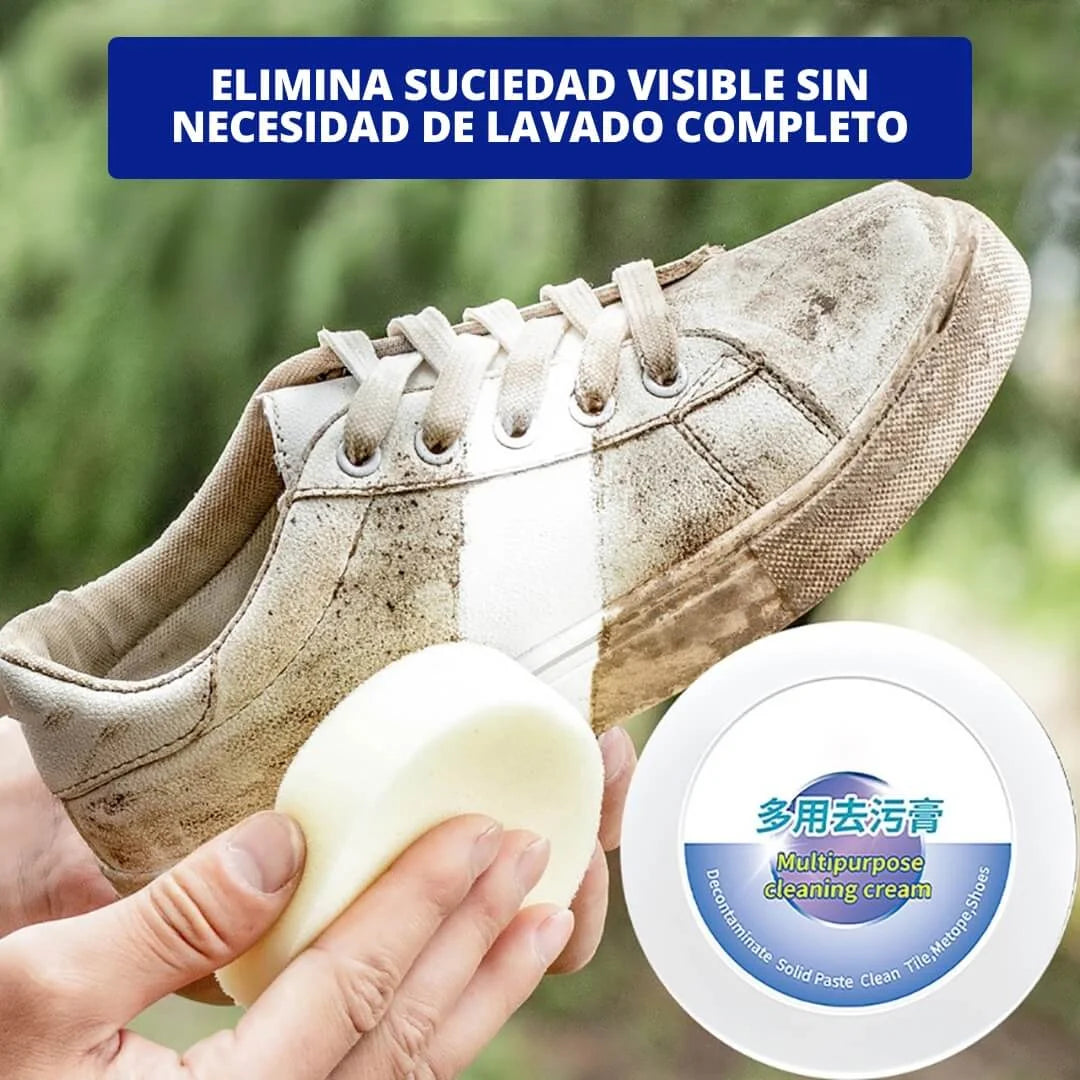 Crema Limpiadora Zapatillas Blancas — Limpias en Minutos Oferta 2x1
