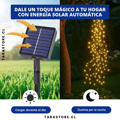Kit 3 Rollos Luces Solares Para Casa y Jardín