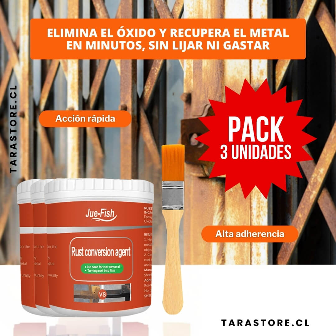 Pack 3 Removedores de Oxido Tono Gris