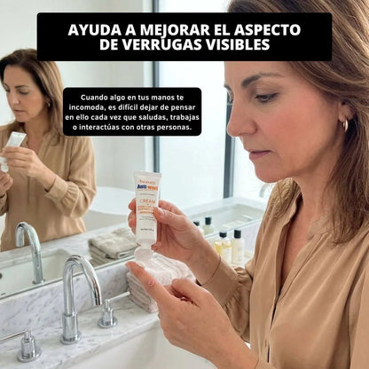 Crema Anti Verrugas Removedor 2x1