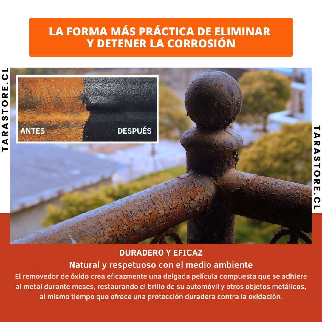 Pack 3 Removedores de Oxido Tono Gris