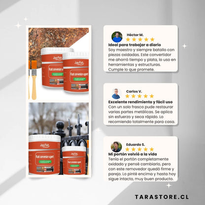 Pack 3 Removedores de Oxido Tono Gris