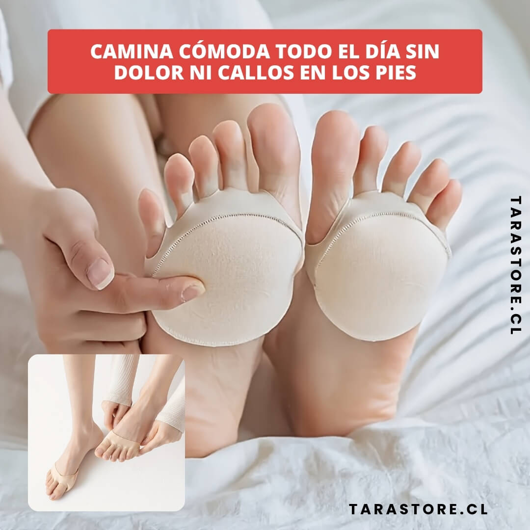Pack 2 Pares De Almohadillas Para Pies Evita Dolor y Durezas
