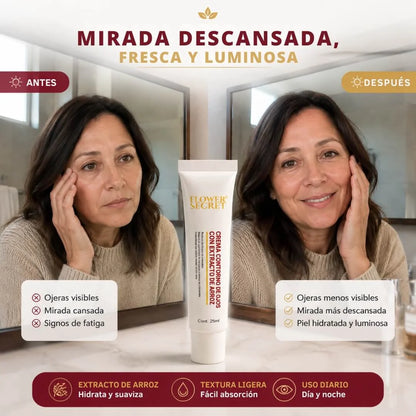Contorno de Ojos con Extracto de Arroz y Retinol — Mirada Descansada 2x1