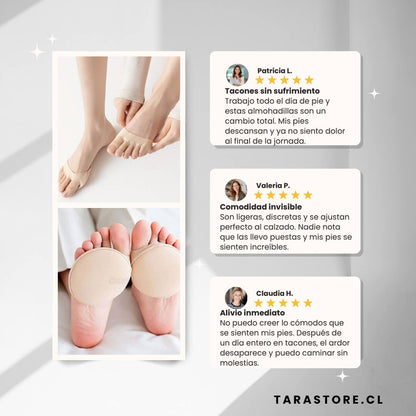 Pack 2 Pares De Almohadillas Para Pies Evita Dolor y Durezas