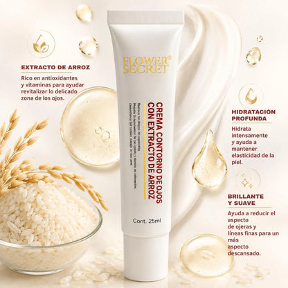 Contorno de Ojos con Extracto de Arroz y Retinol — Mirada Descansada 2x1