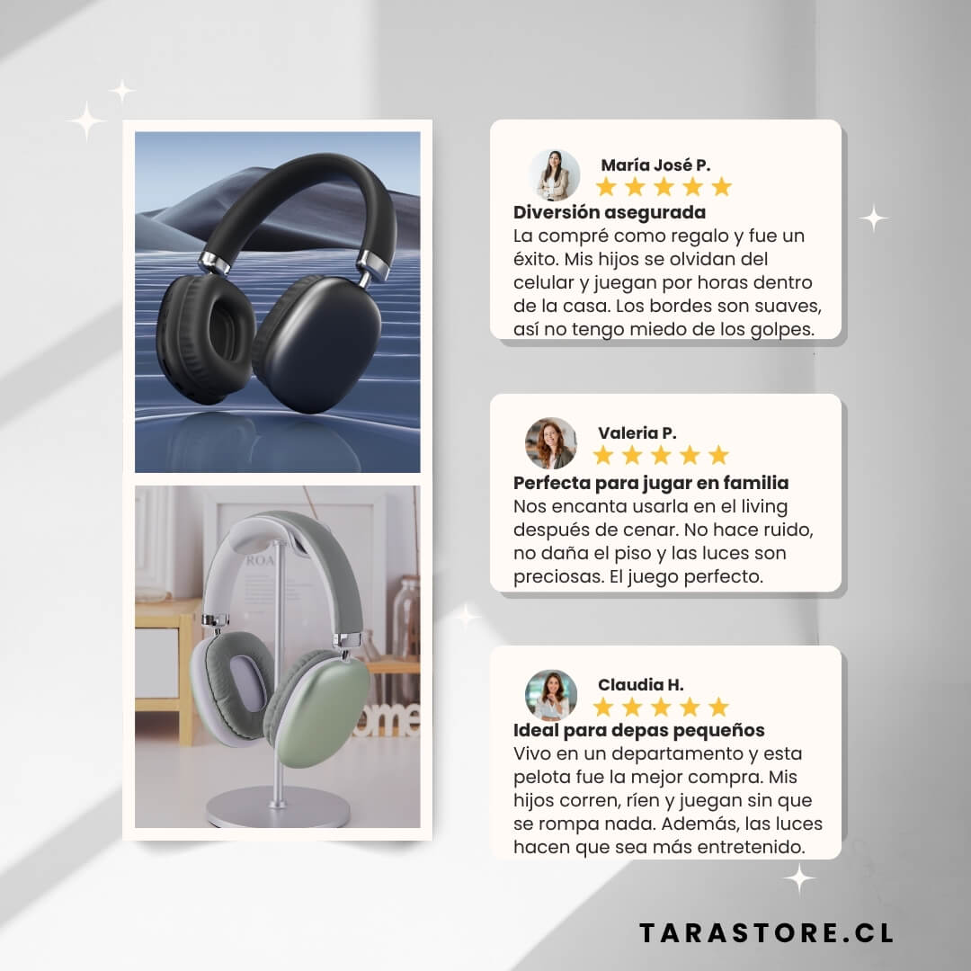 Audífonos P9 Ultra Bluetooth Sonido Envolvente Cancelación Ruido