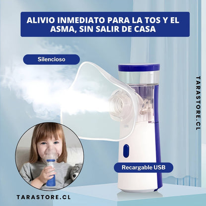 Nebulizador Portátil - Adiós Problemas Respiratorios y Tos