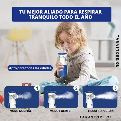Nebulizador Portátil - Adiós Problemas Respiratorios y Tos