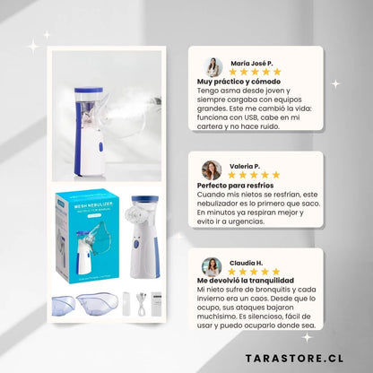 Nebulizador Portátil - Adiós Problemas Respiratorios y Tos