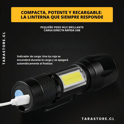 Promo 2 Mini Linternas Led - Ideal Para Emergencias y Cortes de Luz