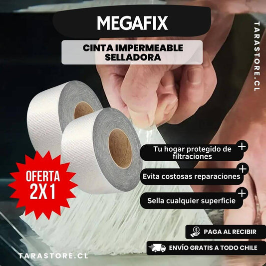 MegaFix - Cinta Impermeable Selladora OFERTA 2X1