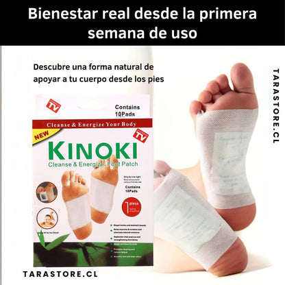 Parches Desintoxicantes Kinoki Tratamiento Completo 1 Mes (60 Parches)