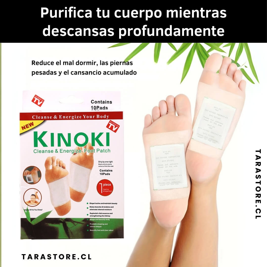 Parches Desintoxicantes Kinoki Tratamiento Completo 1 Mes (60 Parches)