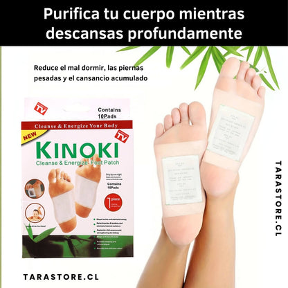 Parches Desintoxicantes Kinoki Tratamiento Completo 1 Mes (60 Parches)
