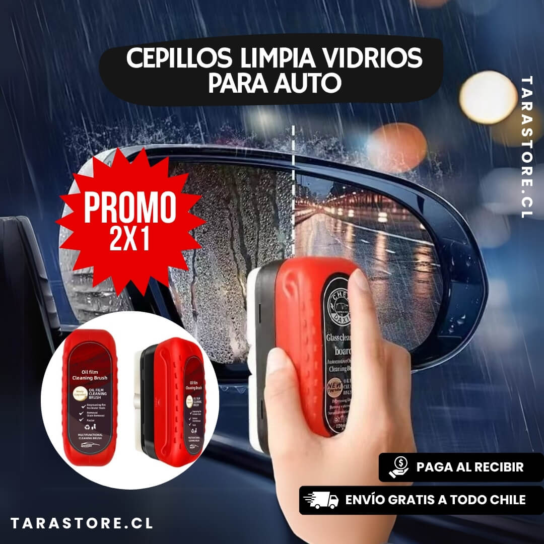 Cepillos de Limpieza Vidrios Empañados Para Autos Promo 2