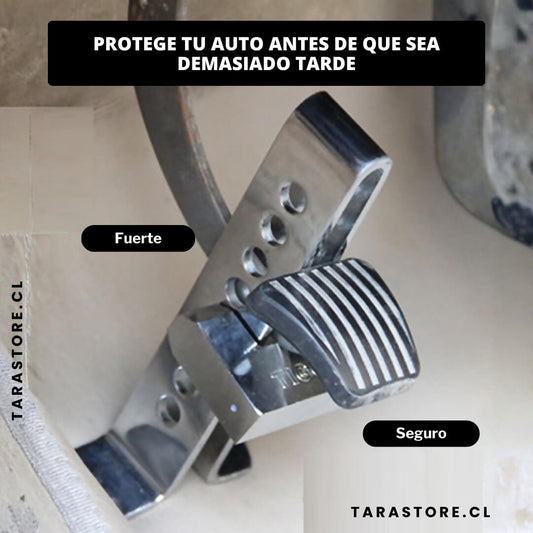 Traba Pedal Mantén Tu Vehículo Protegido y Seguro