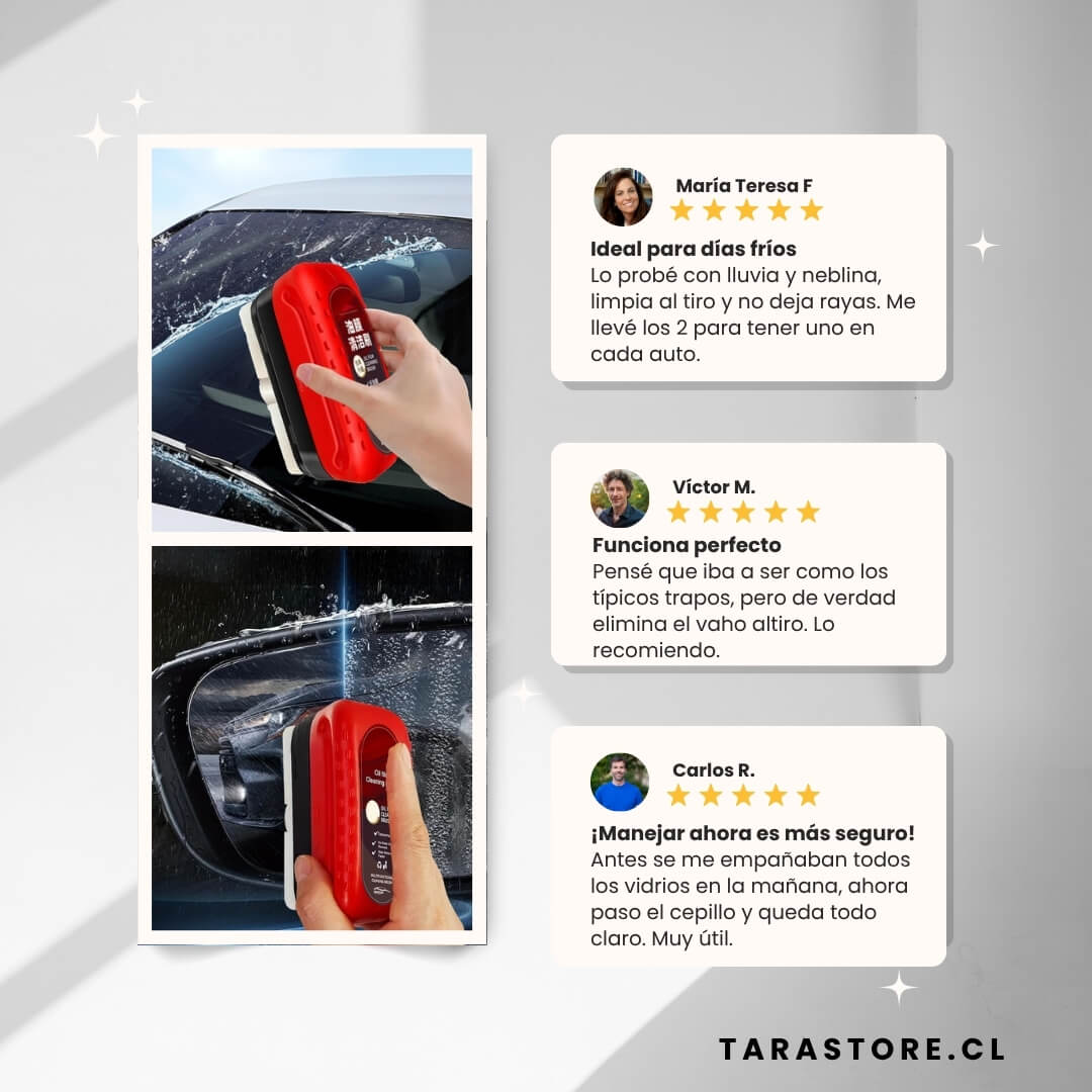 Cepillos de Limpieza Vidrios Empañados Para Autos Promo 2