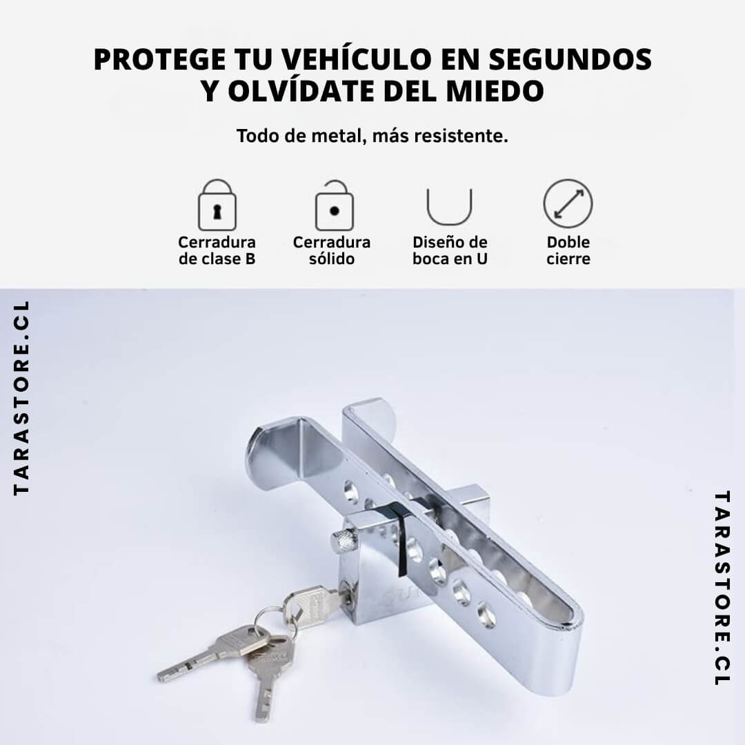 Traba Pedal Mantén Tu Vehículo Protegido y Seguro