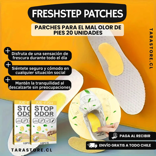 Pack 2 Cajas Parches para el olor de pies (20 unidades)