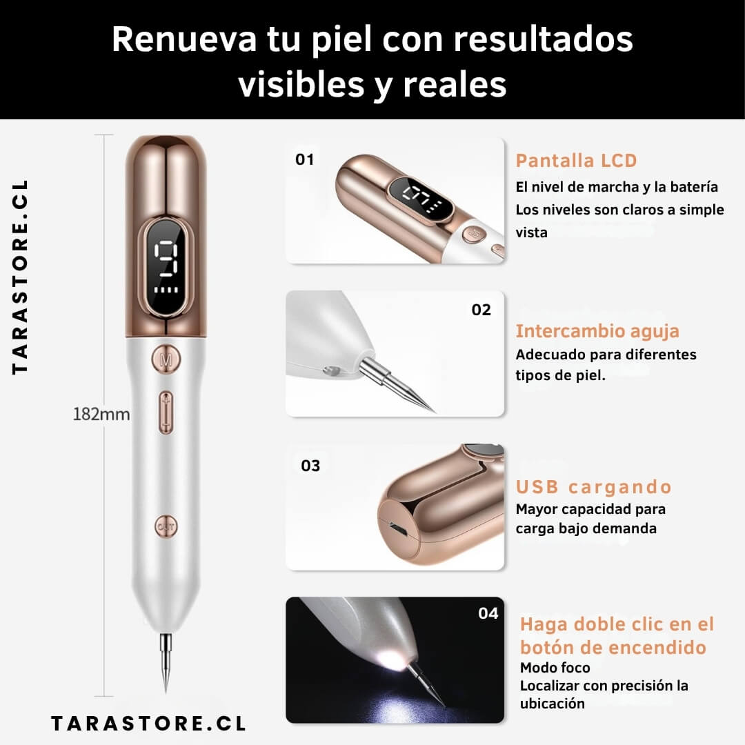 Plasmapen Removedor Verrugas Y Lunar