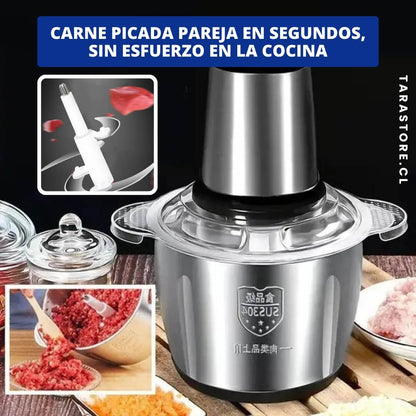 Picadora de Carne Pro Food - Tritura Procesa Todo Tipo de Carnes en Segundos