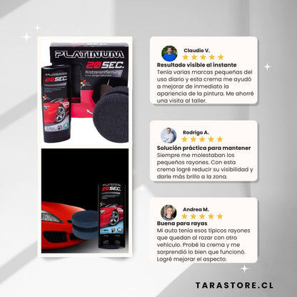 Crema Reparadora De Rayones Autos - Repara en Minutos Calidad Alemana