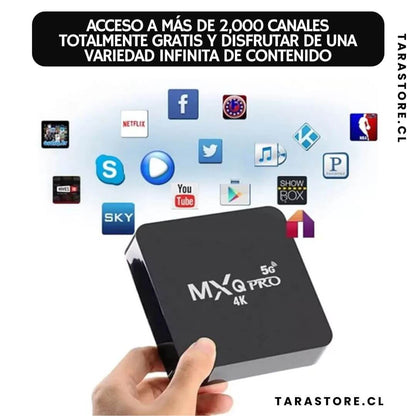 TV BOX 4K/ Incluye App Magis TV